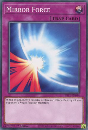 Mirror Force (EGS1-EN034) - Egyptian God Deck: Slifer the Sky Dragon Unlimited