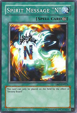 Spirit Message "N" (DB2-EN023) - Dark Beginning 2 Unlimited