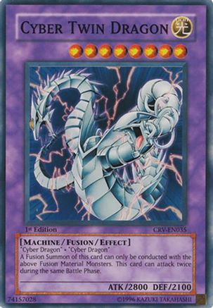 Cyber Twin Dragon (CRV-EN035) - Cybernetic Revolution 1st Edition