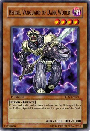 Beiige, Vanguard of Dark World - EEN-EN020 - Elemental Energy Unlimited