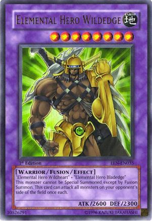 Elemental Hero Wildedge (EEN-EN035) - Elemental Energy Unlimited