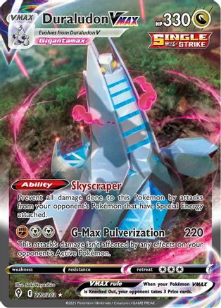 Duraludon VMAX 220/203 - Evolving Skies Holofoil