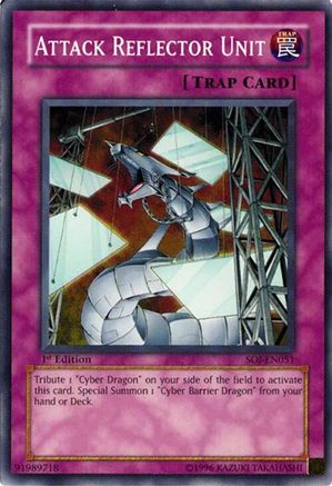 Attack Reflector Unit (SOI-EN051) - Shadow of Infinity Unlimited