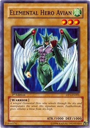 Elemental Hero Avian (DP1-EN001) - Duelist Pack 1: Jaden Yuki Unlimited