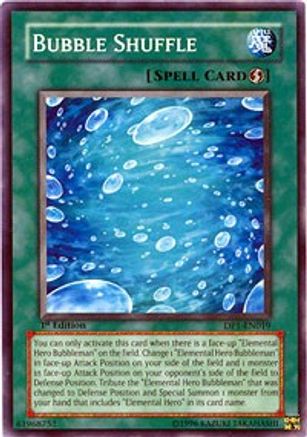 Bubble Shuffle (DP1-EN019) - Duelist Pack 1: Jaden Yuki 1st Edition