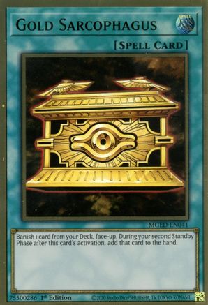 Gold Sarcophagus - MGED-EN041 - Maximum Gold: El Dorado 1st Edition