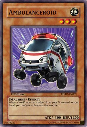 Ambulanceroid (POTD-EN009) - Power of the Duelist 1st Edition