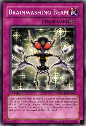 Brainwashing Beam (POTD-EN060) - Power of the Duelist 1st Edition