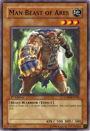 Man Beast of Ares (CDIP-EN030) - Cyberdark Impact Unlimited
