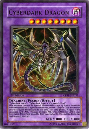Cyberdark Dragon (CDIP-EN035) - Cyberdark Impact 1st Edition