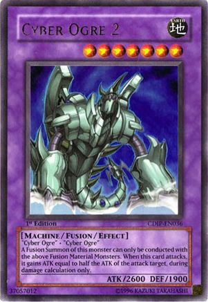 Cyber Ogre 2 (CDIP-EN036) - Cyberdark Impact 1st Edition