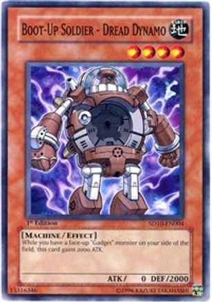 Boot-Up Soldier - Dread Dynamo (SD10-EN004) - Structure Deck: Machine Re-Volt Unlimited