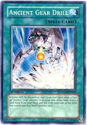 Ancient Gear Drill - SD10-EN022 - Structure Deck: Machine Re-Volt 1st Edition