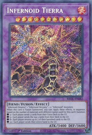 Infernoid Tierra - BROL-EN082 - Brothers of Legend 1st Edition