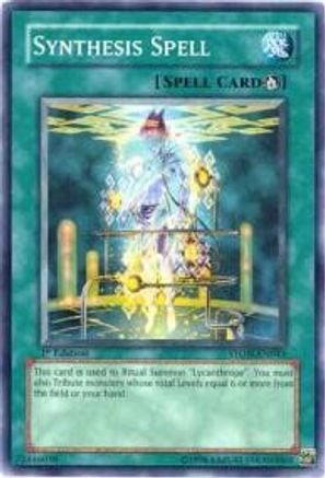 Synthesis Spell (STON-EN043) - Strike of Neos 1st Edition