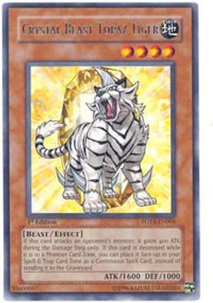 Crystal Beast Topaz Tiger (FOTB-EN004) - Force of the Breaker Unlimited