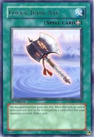 Lucky Iron Axe - FOTB-EN037 - Force of the Breaker Unlimited