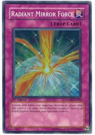 Radiant Mirror Force (FOTB-EN055) - Force of the Breaker 1st Edition