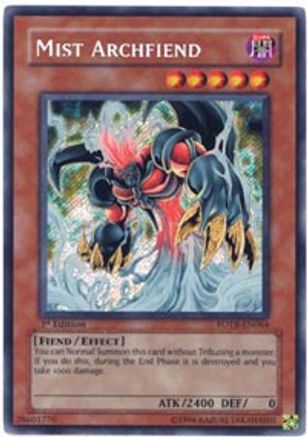 Mist Archfiend (FOTB-EN064) - Force of the Breaker Unlimited