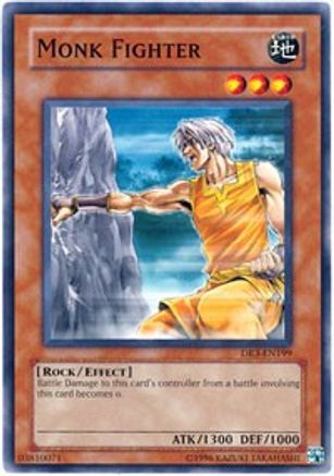 Monk Fighter (DR3-EN199) - Dark Revelation Volume 3 Unlimited