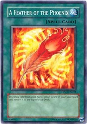 A Feather of the Phoenix (CP03-EN018) - Champion Pack 3 Unlimited