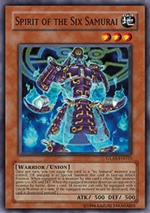 Spirit of the Six Samurai (GLAS-EN033) - Gladiator's Assault 1st Edition