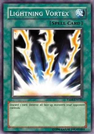 Lightning Vortex (YSDS-EN030) - Starter Deck: Syrus Truesdale 1st Edition