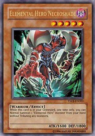 Elemental HERO Necroshade (YSDJ-EN000) - Starter Deck: Jaden Yuki Unlimited