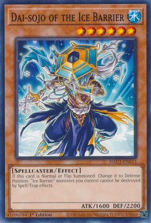 Dai-sojo of the Ice Barrier - HAC1-EN033 - Hidden Arsenal: Chapter 1 1st Edition