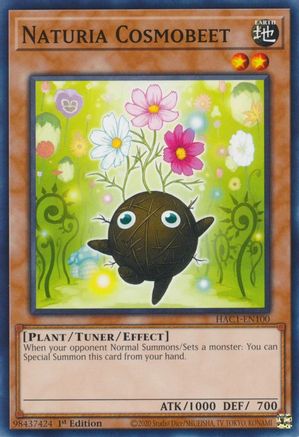 Naturia Cosmobeet (HAC1-EN100) - Hidden Arsenal: Chapter 1 1st Edition
