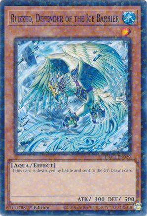 Blizzed, Defender of the Ice Barrier (Duel Terminal) - HAC1-EN029 - Hidden Arsenal: Chapter 1 1st Edition