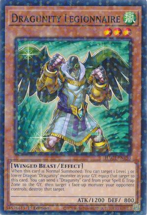 Dragunity Legionnaire (Duel Terminal) - HAC1-EN150 - Hidden Arsenal: Chapter 1 1st Edition