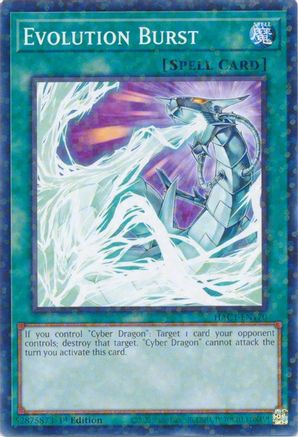 Evolution Burst (Duel Terminal) (HAC1-EN170) - Hidden Arsenal: Chapter 1 1st Edition