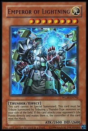 Emperor of Lightning (WCPS-EN702) - World Championship Series