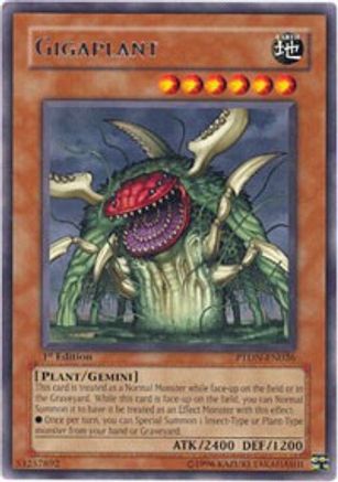 Gigaplant (PTDN-EN026) - Phantom Darkness 1st Edition
