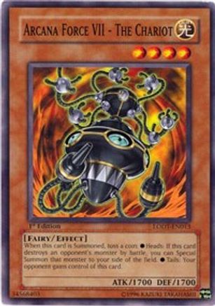 Arcana Force VII - The Chariot (LODT-EN013) - Light of Destruction 1st Edition