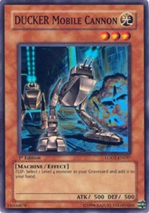 DUCKER Mobile Cannon (LODT-EN037) - Light of Destruction Unlimited