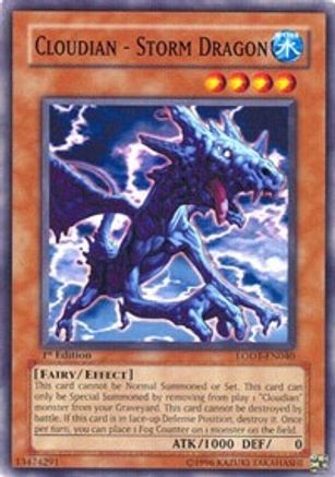 Cloudian - Storm Dragon (LODT-EN040) - Light of Destruction Unlimited