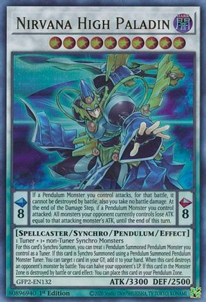 Nirvana High Paladin (GFP2-EN132) - Ghosts From the Past: The 2nd Haunting 1st Edition