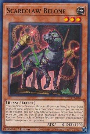 Scareclaw Belone (DIFO-EN010) - Dimension Force 1st Edition