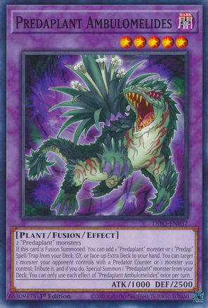 Predaplant Ambulomelides (DIFO-EN037) - Dimension Force 1st Edition