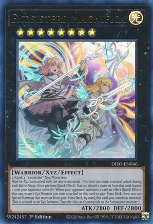 Exosisters Magnifica (DIFO-EN046) - Dimension Force 1st Edition