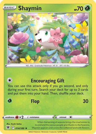 Shaymin 14/189 - SWSH10 Astral Radiance