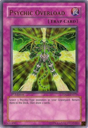 Psychic Overload (TDGS-EN070) - The Duelist Genesis 1st Edition
