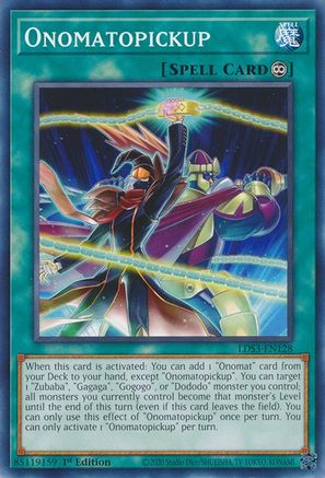 Onomatopickup (LDS3-EN128) - Legendary Duelists: Season 3 1st Edition