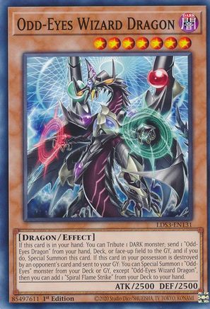 Odd-Eyes Wizard Dragon (LDS3-EN131) - Legendary Duelists: Season 3 1st Edition
