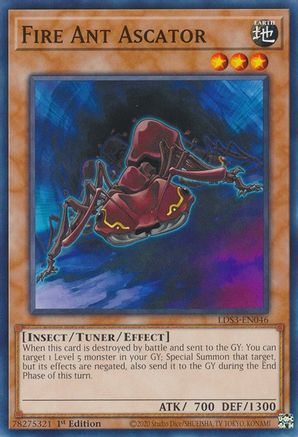 Fire Ant Ascator (LDS3-EN046) - Legendary Duelists: Season 3 1st Edition