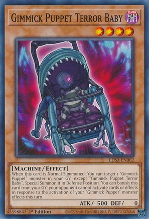 Gimmick Puppet Terror Baby - LDS3-EN062 - Legendary Duelists: Season 3 1st Edition