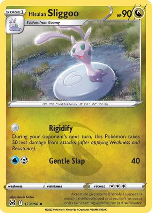 Hisuian Sliggoo 133/196 - Lost Origin Reverse Holofoil
