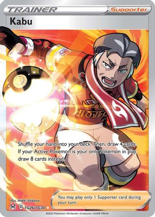 Kabu TG26/30 - SWSH11 Lost Origin Trainer Gallery Holofoil